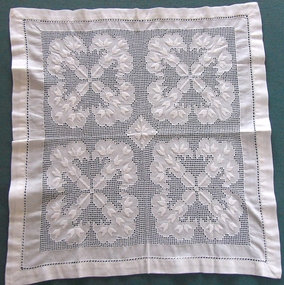 Textile - Drawn Thread Table Cloth