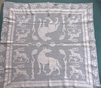 Textile - Drawn Thread Table Cloth