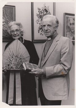 Archbishop Robert Dann and Ethel Oates