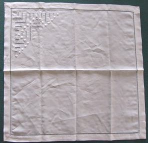 Textile - Drawn Thread Serviette, c.1900-1940