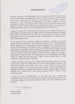 "Transformation"  Artist Statement