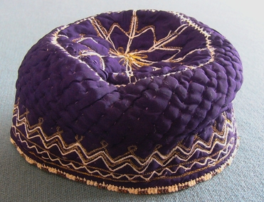 Headwear - Indian or Pakistani Quilted Cap