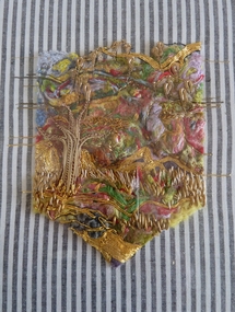 Textile - Embroidered Picture, Stella Hyde, "Landscape", 2010