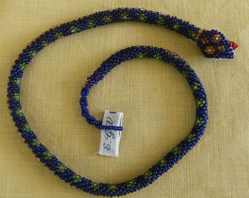 Textile - Beaded Snake