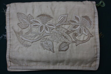 Functional Object - Mountmellick Style Thread Holder or Pouch