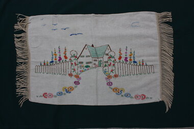 Textile - Cushion Cover, Vera Frogley (b.?-d.2000), 1930-40
