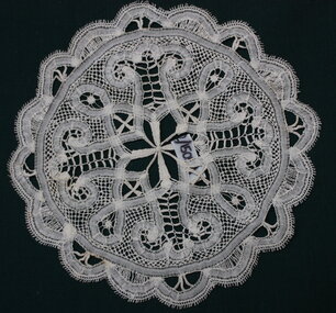 Textile - Pair of Tape Lace Mats, Late 19th C