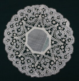 Textile - Pair of Tape Lace Mats, Late 19thC