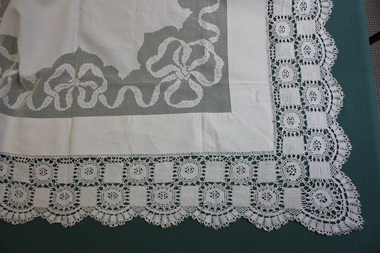 Textile - Latvian Embroidered Cloth, Early 20th C