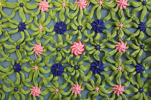 Woven and Embroidered Mat 