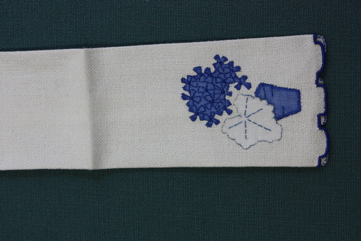 Organdie Applique Hand Towel
