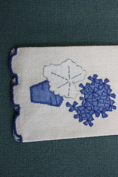 Organdie Applique Hand Towel