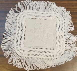 Textile - Mountmellick Mat, Cynthia Shillinglaw, Late 20th C