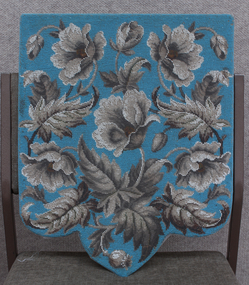 Textile - Beaded Pole Screen, 18thC