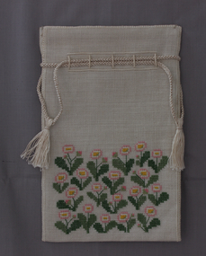Accessory - Danish Style Cross Stitch Bag, Merle Whittle, 20thC