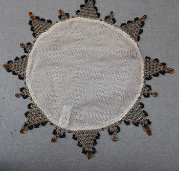 Beaded and Crochet Jug Cover