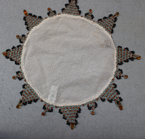 Beaded and Crochet Jug Cover