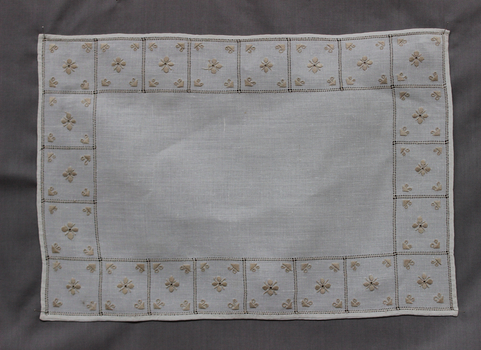 Linen Embroidered Place Mats