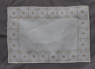 Linen Embroidered Place Mats