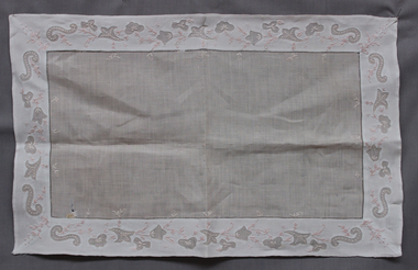 Madeira Work Embroidered Mat