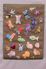 Textile - Children's Embroidery Sampler, Lorna Law, Late 20thC