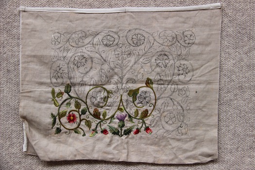 Elizabethan Style Embroidery Sampler