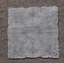 White Linen Heavily Embroidered Handkerchief