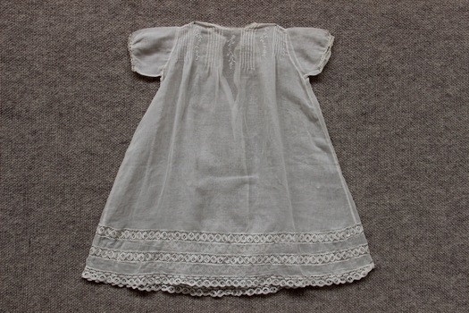 Cotton Voile Christening Gown