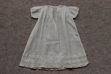 Cotton Voile Christening Gown