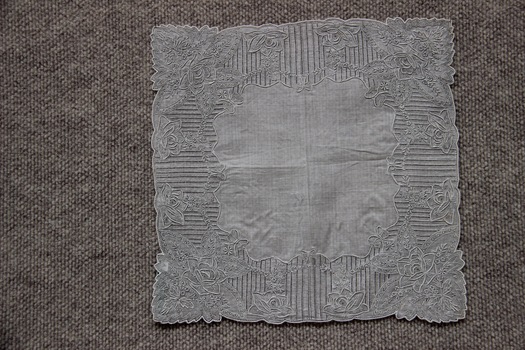 Set of Chinese Drawn Thread Handkerchiefs