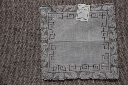 Set of Chinese Drawn Thread Handkerchiefs