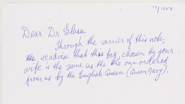 Landsberger Sisters Letter to Donor Translation