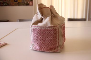 Accessory - Blackwork Bag and Needlework Accessories, Rosemary Tonkin, 2012