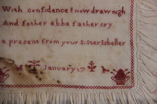 Isbeller 1836 Red Sampler