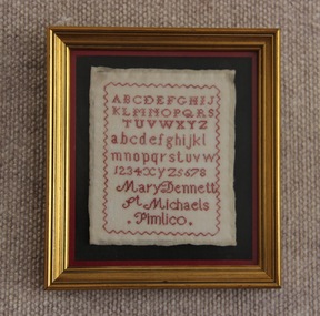 Mary Dennett St Michaels Pimlico Sampler