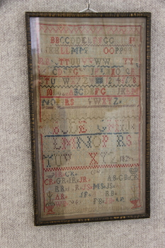 Grace Robertson Helensburgh 182? Sampler