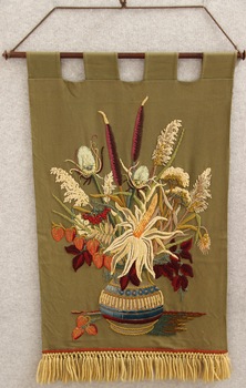 Floral Autumn Foliage Wall Hanging