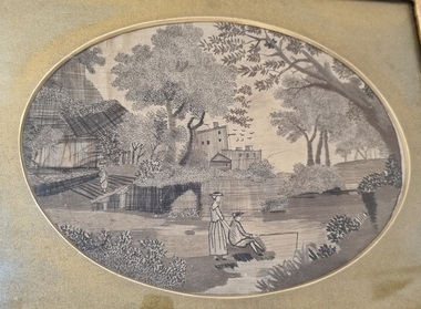 Textile - Embroidered rondel