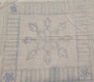 Textile - Transfer design on cotton