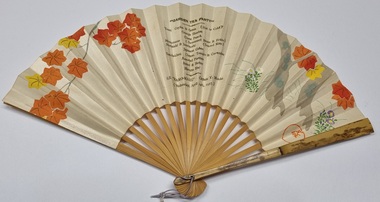 Accessory - 1937 Menu Fan