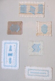 Textile - Sewing Samplers c 1905, Mrs Brent-Clark, 1905-1908