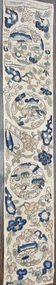 Textile - Chinese Silk Panel, c 1900
