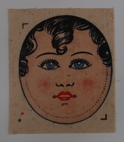 Functional object - Rag Doll Pattern, Printed Cloth Face