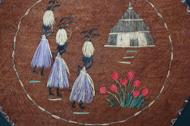Textile - Ugandan Mat, 1950's