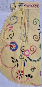 Domestic object - Embroidered Half Apron, 1960's