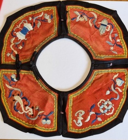 Textile - Child's Chinese Cloud Collar, 19 th C