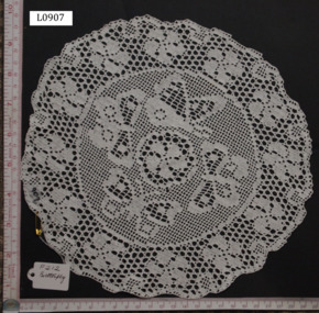 Textile - Butterfly Doily, Mary Card, 20th Century