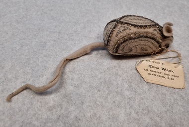 Textile - Set of Three Felt Animals and Insect, Mrs Edna Wark