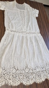 Textile - Edwardian Style Lawn Needle Lace Dress