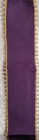Textile - Strip of Purple Ribbon